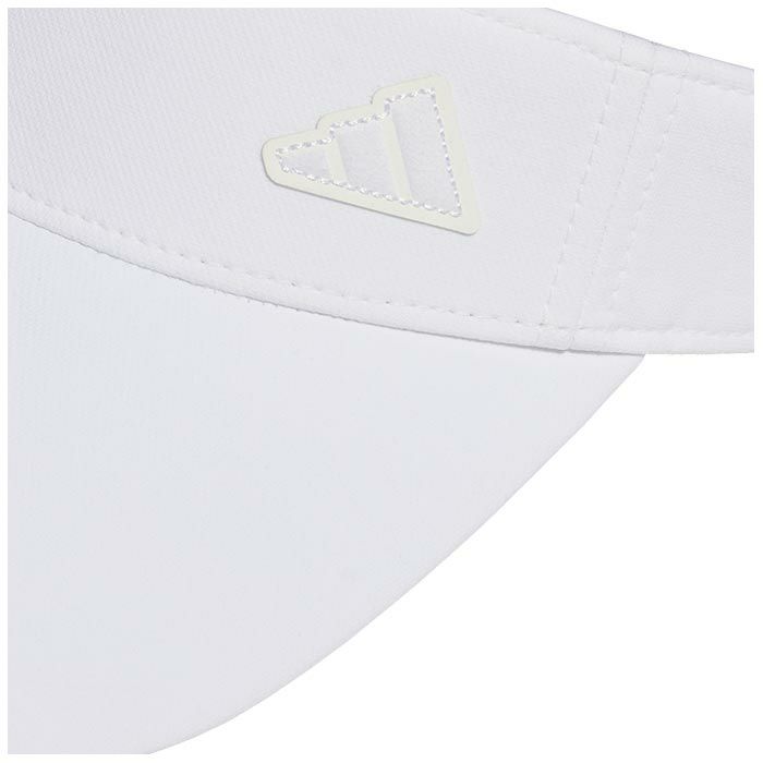 アディダス adidas　レディース リボン付き サンバイザー JTC25 IS4866 ホワイト　2024年モデル 詳細2