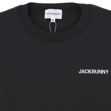 ジャックバニー Jack Bunny!!　メンズ メッセージデザイン ジャガード 長袖 クルーネック セーター 262-4270043　2024年モデル 詳細3