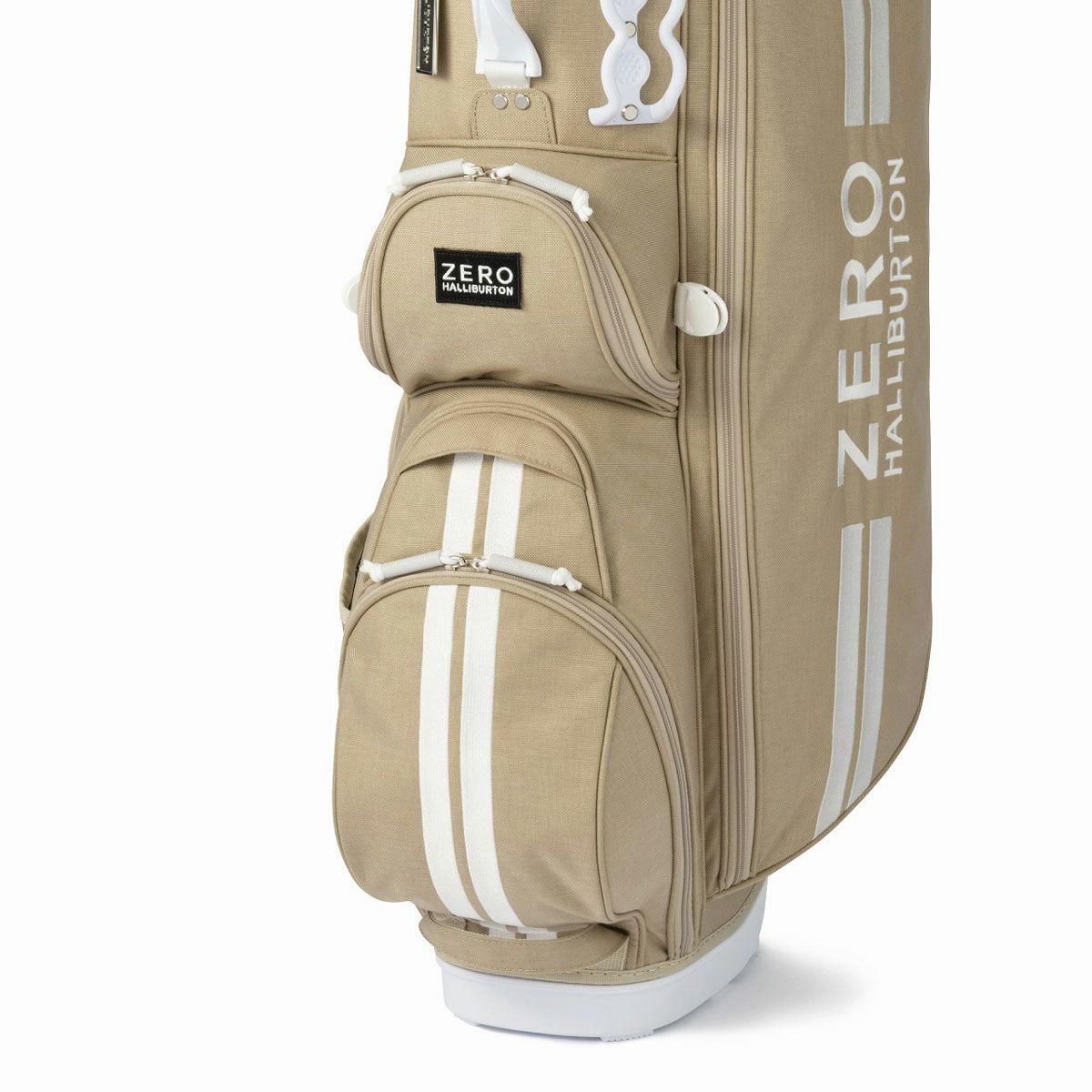 ゼロハリバートン　ZHG-CB1 ソリッドコーデュラシリーズ スタンド キャディバッグ 82922 05 ベージュ　2024年モデル ベージュ（05）