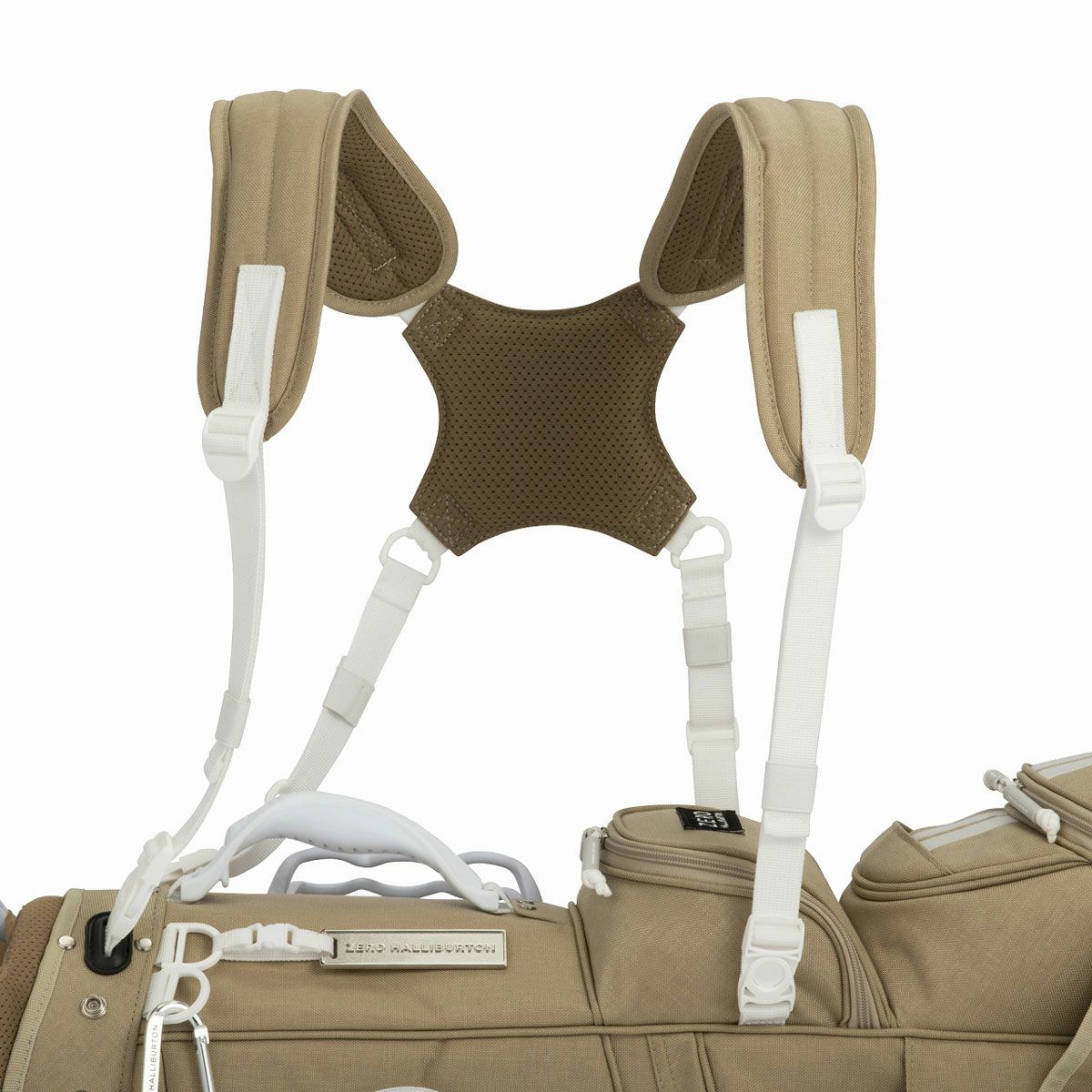 ゼロハリバートン　ZHG-CB1 ソリッドコーデュラシリーズ スタンド キャディバッグ 82922 05 ベージュ　2024年モデル ベージュ（05）