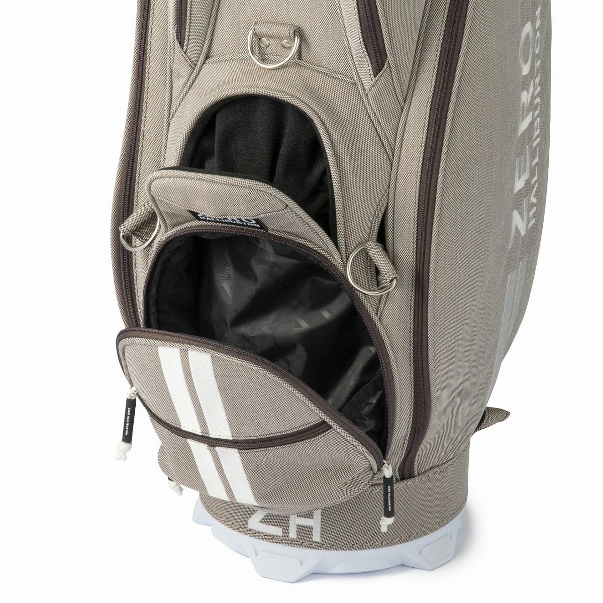 ゼロハリバートン　ZHG-CB1 シャンブレーコーデュラシリーズ キャディバッグ 82931 08 ブラウン　2024年モデル ブラウン（08）