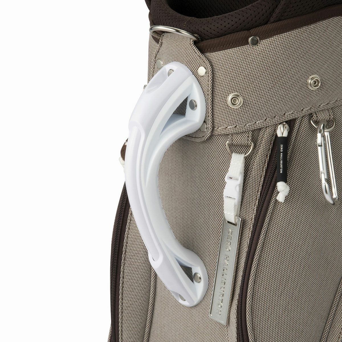 ゼロハリバートン　ZHG-CB1 シャンブレーコーデュラシリーズ キャディバッグ 82931 08 ブラウン　2024年モデル ブラウン（08）