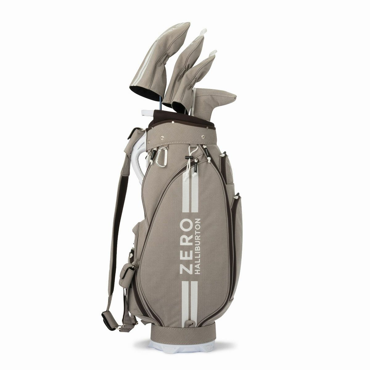 ゼロハリバートン　ZHG-CB1 シャンブレーコーデュラシリーズ キャディバッグ 82931 08 ブラウン　2024年モデル ブラウン（08）