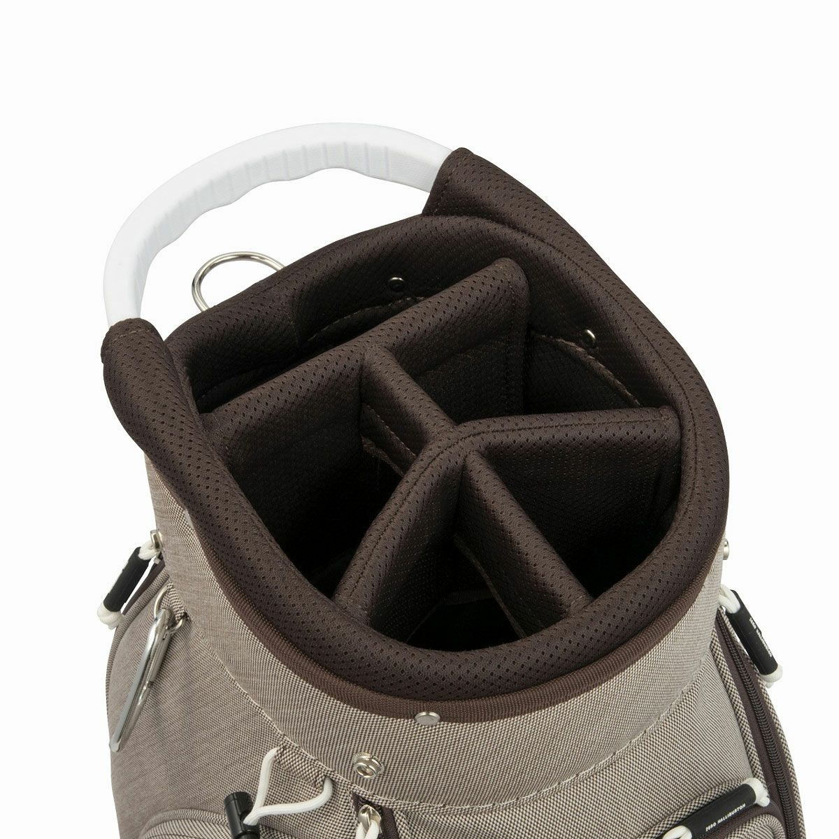 ゼロハリバートン　ZHG-CB1 シャンブレーコーデュラシリーズ キャディバッグ 82931 08 ブラウン　2024年モデル ブラウン（08）