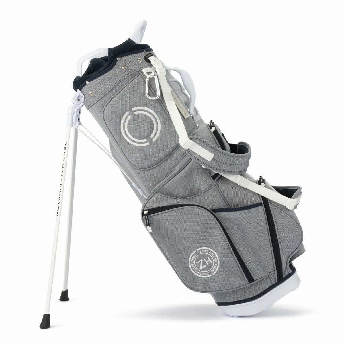 ゼロハリバートン　ZHG-CB1 シャンブレーコーデュラシリーズ スタンド キャディバッグ 82932 03 ネイビー　2024年モデル ネイビー（03）