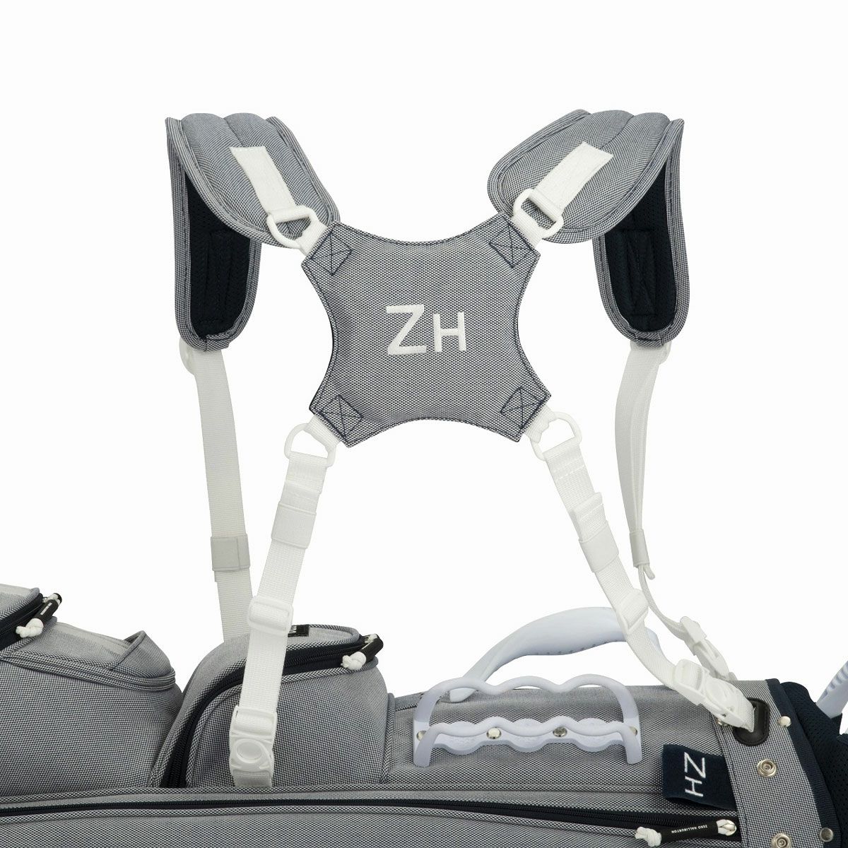 ゼロハリバートン　ZHG-CB1 シャンブレーコーデュラシリーズ スタンド キャディバッグ 82932 03 ネイビー　2024年モデル ネイビー（03）