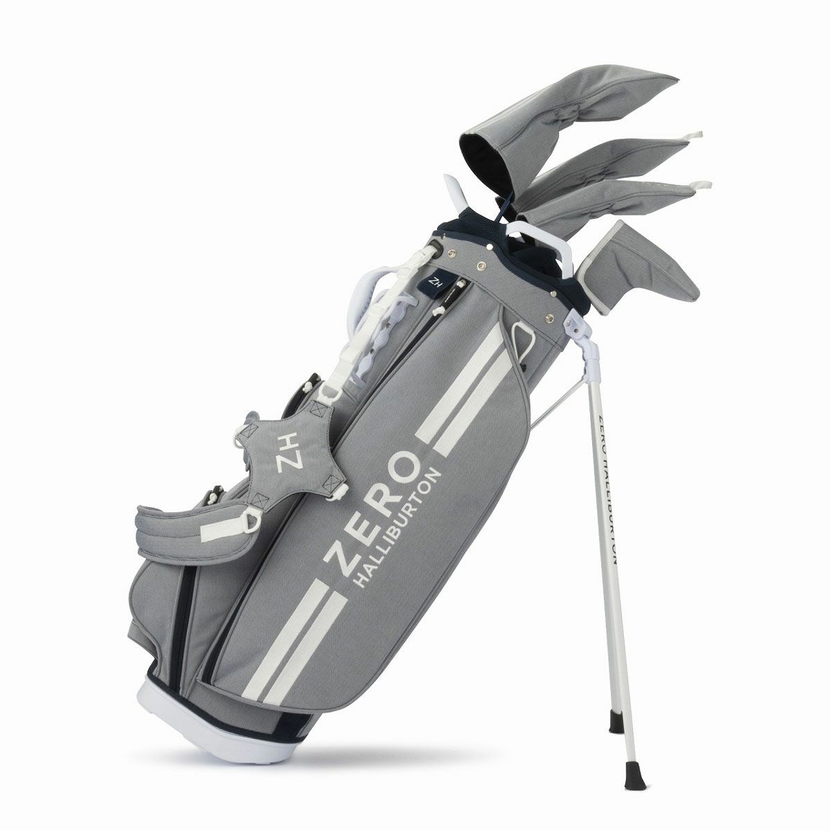 ゼロハリバートン　ZHG-CB1 シャンブレーコーデュラシリーズ スタンド キャディバッグ 82932 03 ネイビー　2024年モデル ネイビー（03）