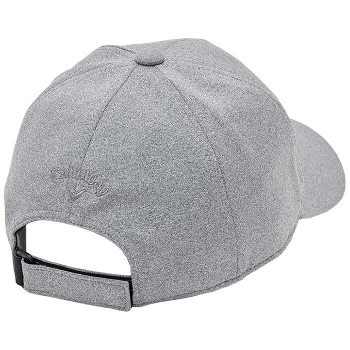 キャロウェイ Callaway　メンズ ロゴエンボス キャップ C24291102 1020 グレー　2024年モデル 詳細1