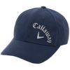 キャロウェイ Callaway　レディース グリッターロゴ キャップ C24291203 1120 ネイビー　2024年モデル ネイビー（1120）