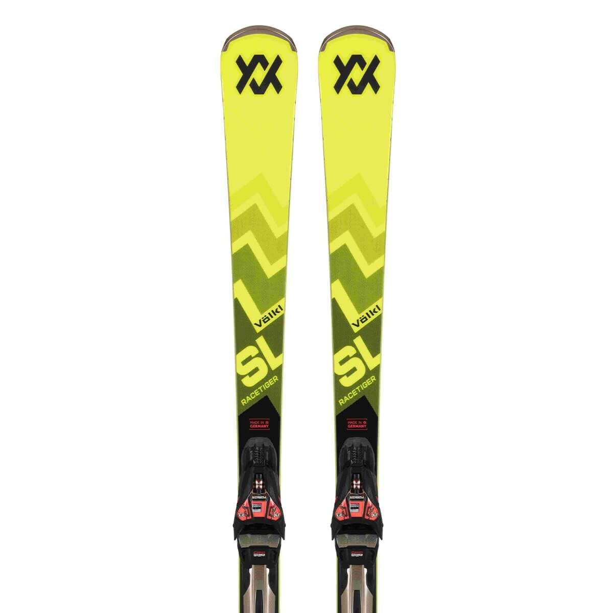 フォルクル VOLKL　RACETIGER SL + rMOTION3 12 GW black red レースタイガー エスエル　スキー板 ビンディングセット 2024-2025