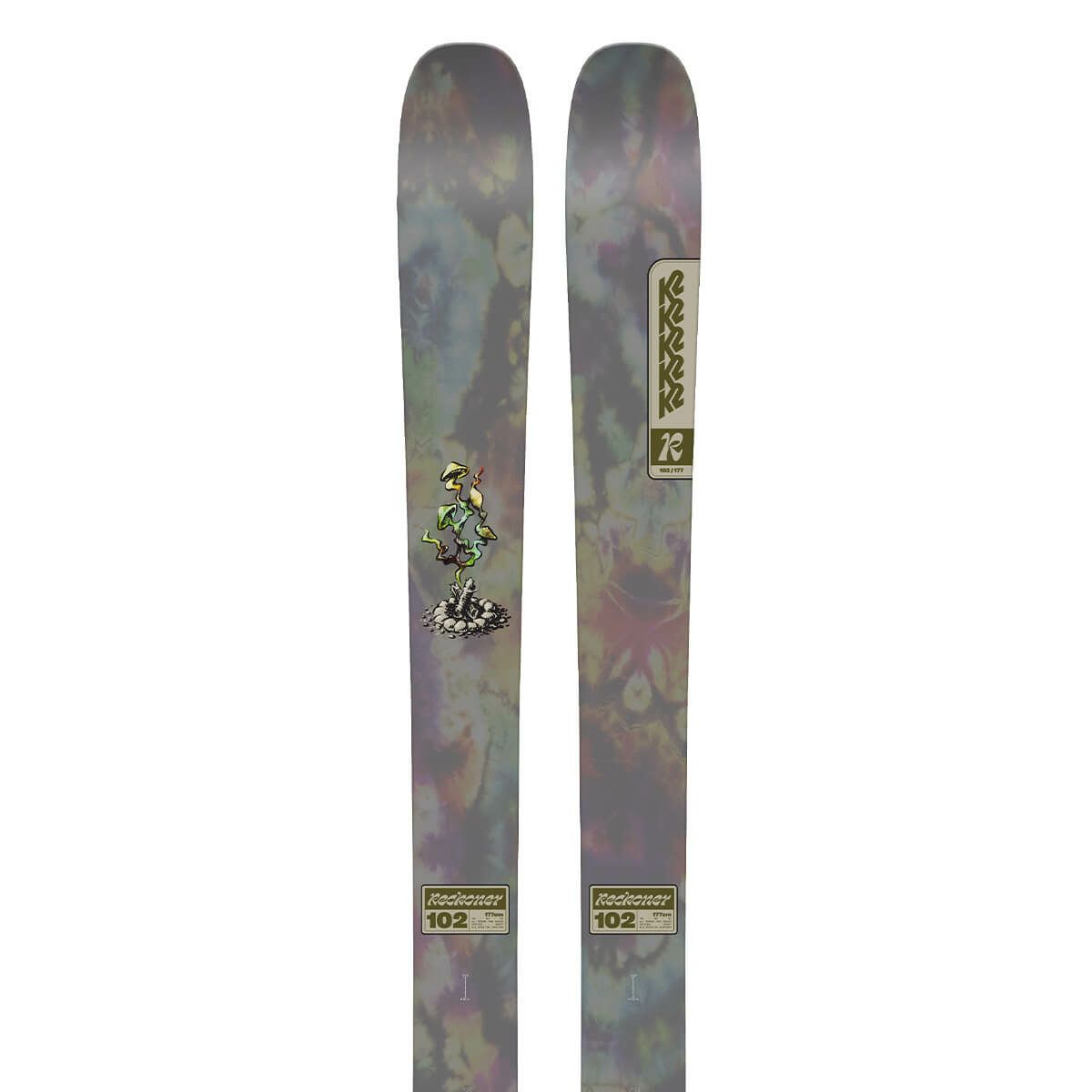 k2 reckoner 112 リコナー177cm ビンディング付き K2 Reckoner 112 Ski