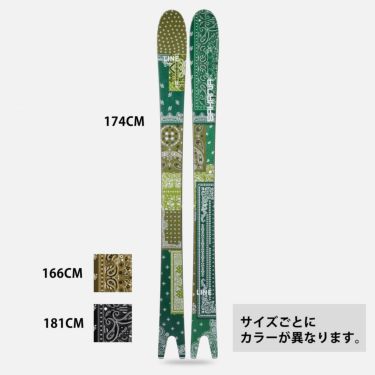 ライン LINE　SAKANA サカナ　スキー板 単品 2024-2025 詳細2