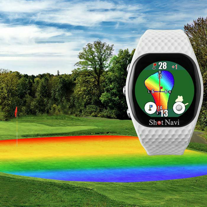 ショットナビ　腕時計型GPSゴルフナビ　Shot Navi INFINITY Touch インフィニティ タッチ　ブラック　詳細4
