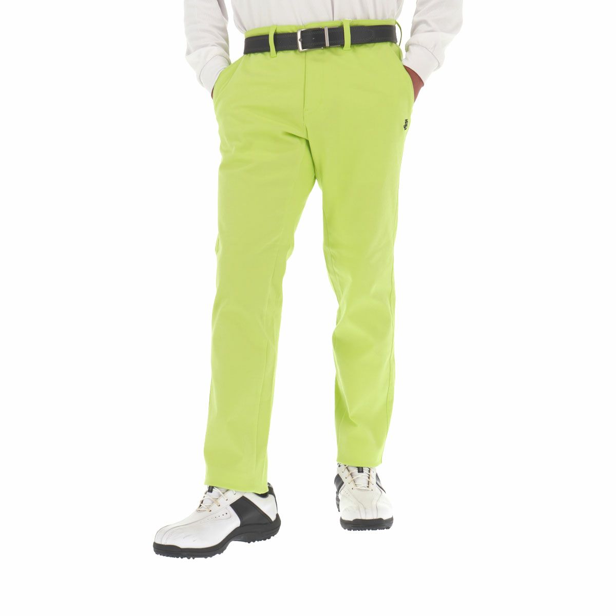 ジャックバニー Jack Bunny!!　メンズ ロゴ刺繍 ツイル ストレッチ 裏微起毛 テーパード ロングパンツ 262-4231009　2024年モデル 詳細3