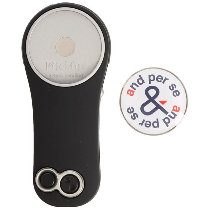 アンパスィ and per se　マーカー付き ワンプッシュオープン型 グリーンフォーク AUA0008 20 ブラック　2024年モデル 詳細1