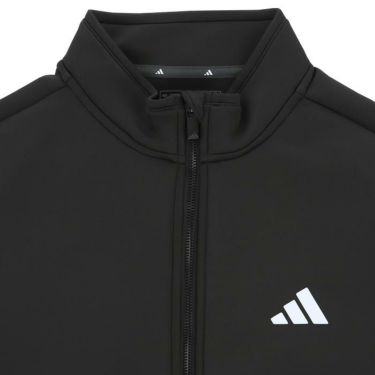 アディダス adidas　メンズ ULTIMATE365 ダンボールニット バックロゴ 長袖 フルジップ ジャケット JSR69　2024年モデル 詳細3