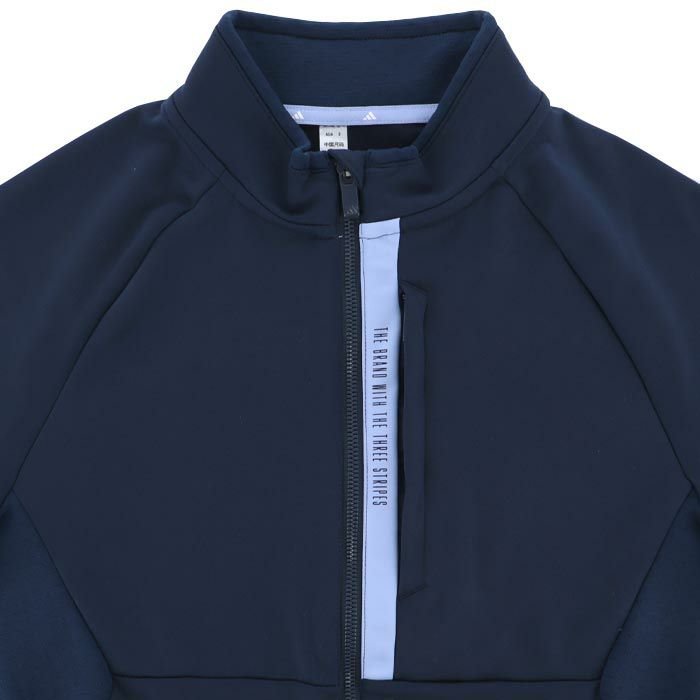 アディダス adidas　メンズ ULTIMATE365 裏起毛 サイドメッシュ切替 長袖 フルジップ ジャケット JTY65　2024年モデル 詳細3