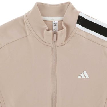 アディダス adidas　レディース ULTIMATE365 アシンメトリー サイドライン 裏起毛 サイドメッシュ切替 長袖 フルジップ ジャケット JTC08　2024年モデル 詳細3