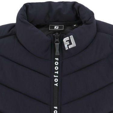 フットジョイ FootJoy　メンズ 防風 撥水 生地切替 ストレッチ 中綿入り フルジップ ベスト FJ-F24-O02　2024年モデル 詳細6