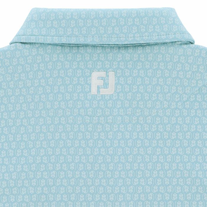 フットジョイ FootJoy　メンズ 総柄プリント 裏起毛 4WAYストレッチ 長袖 ポロシャツ FJ-F24-S18　2024年モデル 詳細8