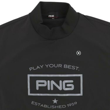 ピン PING　メンズ 撥水 ロゴプリント ストレッチ 2WAY ハイネック スニードジャック 621-4221801　2024年モデル 詳細6