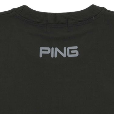 ピン PING　メンズ ロゴプリント 長袖 クルーネック ニット プルオーバー 621-4270801　2024年モデル 詳細4