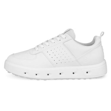 ecco エコー　STREET 720 ストリート 720　レディース スパイクレス ゴルフシューズ 110703 01007 WHITE　2024年モデル 詳細1