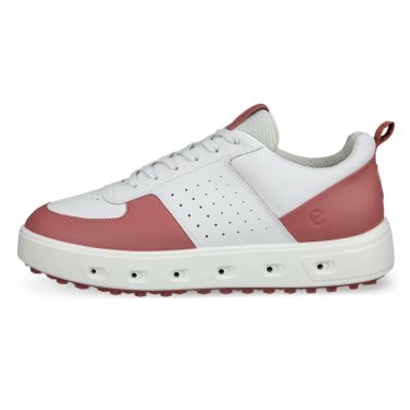 ecco エコー　STREET 720 ストリート 720　レディース スパイクレス ゴルフシューズ 110703 61037 WHITE/PETAL　2024年モデル 詳細1