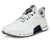 ecco エコー　BIOM C4 BOA バイオム C4 ボア　メンズ スパイクレス ゴルフシューズ 130424 51227 WHITE/BLACK　2024年モデル WHITE/BLACK（51227）