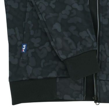 フィラ FILA　メンズ 防風 カモ柄 ボンディング 裏フリース ストレッチ 長袖 フルジップ ブルゾン 784-207　2024年モデル 詳細7