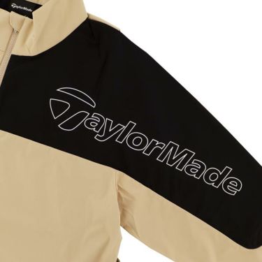 テーラーメイド TaylorMade　メンズ 撥水 ストレッチ 配色切替 長袖 フルジップ ウインド ジャケット UN319　2024年モデル 詳細4