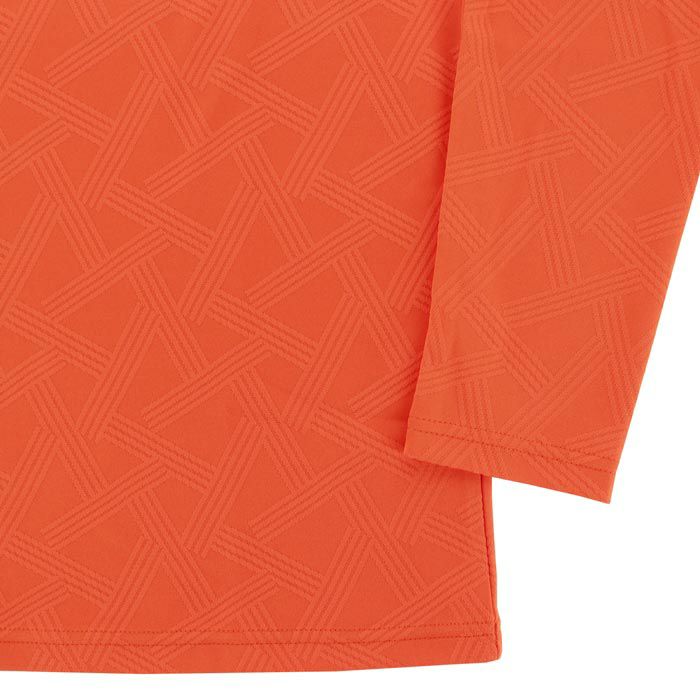 テーラーメイド TaylorMade　メンズ 総柄 グラフィック 長袖 ユナイトカラー ポロシャツ UN351　2024年モデル 詳細5