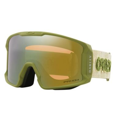 オークリー OAKLEY　LINE MINER L ラインマイナー L スキーゴーグル　SAGE KOTSENBURG SIGNATURE/PRIZM SAGE GOLD IRIDIUM　2024-2025 詳細1