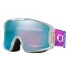 オークリー OAKLEY　LINE MINER L ラインマイナー L スキー スノーボードゴーグル　LUCAS BRAATHEN SIGNATURE/PRIZM SAPPHIRE IRIDIUM　2024-2025