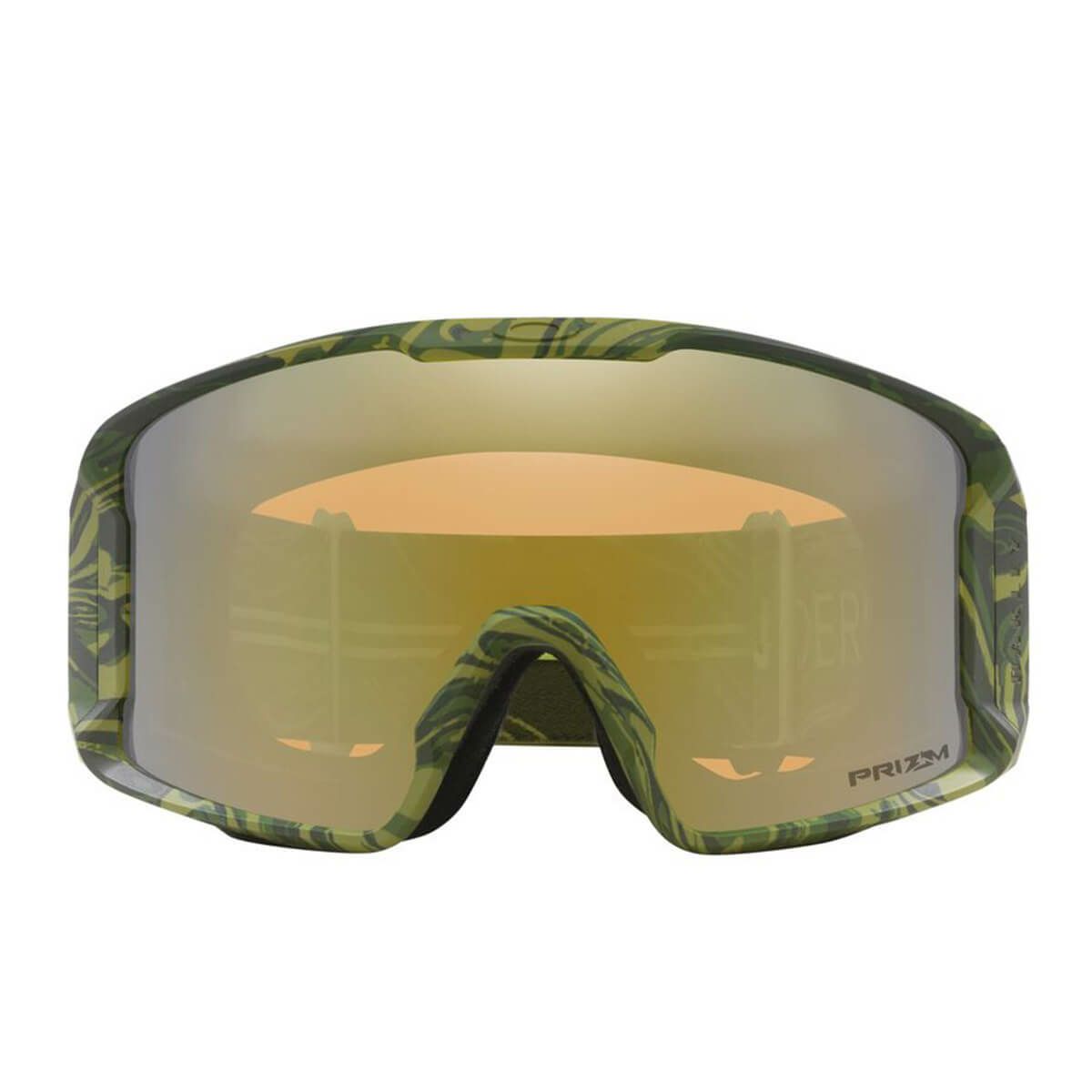 オークリー OAKLEY　LINE MINER L ラインマイナー L スキー スノーボードゴーグル　JAMIE ANDERSON SIGNATURE/PRIZM SAGE GOLD IRIDIUM　2024-2025 詳細2