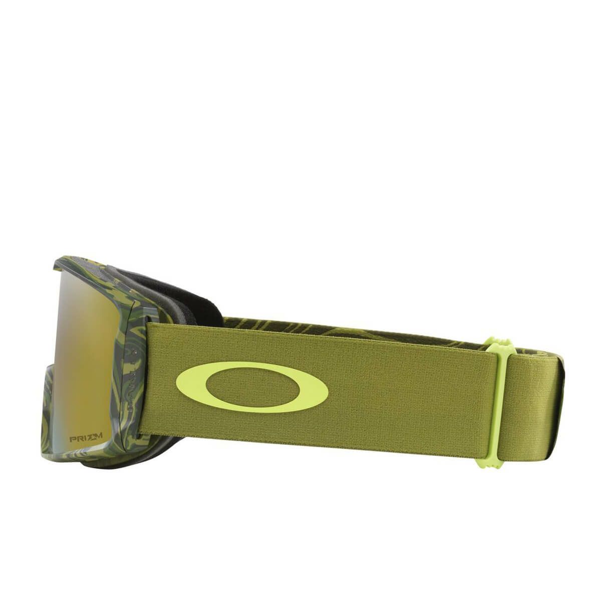 オークリー OAKLEY　LINE MINER L ラインマイナー L スキー スノーボードゴーグル　JAMIE ANDERSON SIGNATURE/PRIZM SAGE GOLD IRIDIUM　2024-2025 詳細3