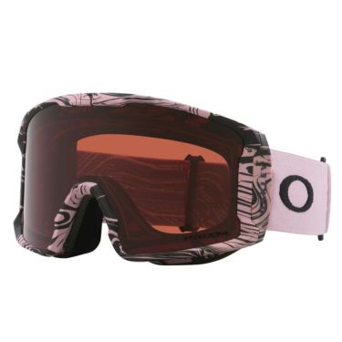 オークリー OAKLEY　LINE MINER L ラインマイナー L スキーゴーグル  TOADSTOOL SWIRL/PRIZM GARNET　2024-2025 詳細1