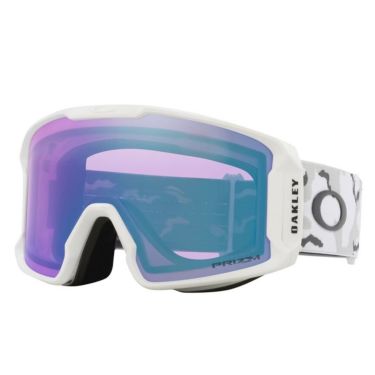 オークリー OAKLEY　LINE MINER L ラインマイナー L スキーゴーグル  平野歩夢選手着用モデル WHITE CAMO/PRIZM ICED IRIDIUM　2024-2025 詳細1