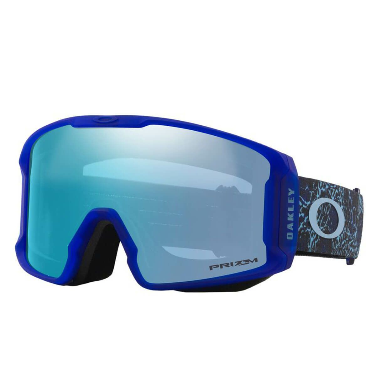 オークリー OAKLEY　LINE MINER M ラインマイナー M スキー スノーボードゴーグル  CRYSTAL BLUE CELL/PRIZM SAPPHIRE IRIDIUM　2024-2025 詳細1