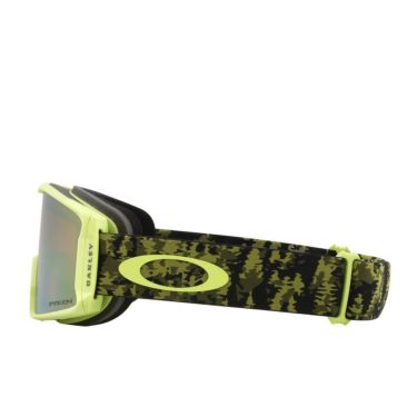 オークリー OAKLEY　LINE MINER M ラインマイナー M スキーゴーグル  TREE CAMO/PRIZM SAGE GOLD IRIDIUM　2024-2025 詳細3