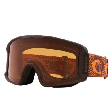 オークリー OAKLEY　LINE MINER M ラインマイナー M スキーゴーグル  GINGER DIGITAL ELLIPSE /PRIZM PERSIMMON　2024-2025 詳細1