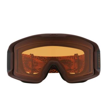 オークリー OAKLEY　LINE MINER M ラインマイナー M スキーゴーグル  GINGER DIGITAL ELLIPSE /PRIZM PERSIMMON　2024-2025 詳細2