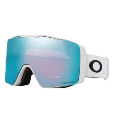 オークリー OAKLEY　LINE MINER PRO L ASIA ラインマイナー プロ L スキーゴーグル  スペアレンズセット MATTE WHITE/PRIZM SAPPHIRE IRIDIUM ＆ PRIZM ICED IRIDIUM　2024-2025 詳細1