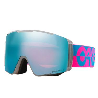 オークリー OAKLEY　LINE MINER PRO L ASIA ラインマイナー プロ L スキーゴーグル  スペアレンズセット BLUE PINK DUALITY/PRIZM SAPPHIRE IRIDIUM ＆ PRIZM ICED IRIDIUM　2024-2025 詳細1