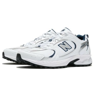 ニューバランスゴルフ　530 SL v1 スパイクレス ゴルフシューズ UGS530 A WHITE/NAVY　2024年モデル WHITE/NAVY（A）