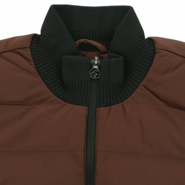 デサントゴルフ DESCENTE GOLF　レディース 撥水 防風 ロゴデザイン 中綿入り 長袖 フルジップ ジャケット DG4FJK02L　2024年モデル 詳細3