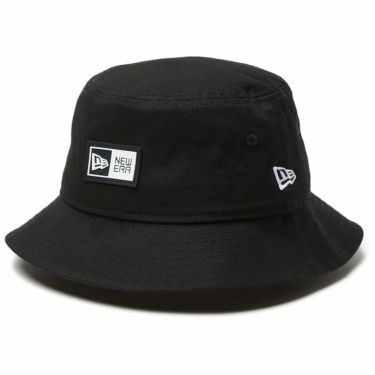 ニューエラ NEW ERA　ハット バケット01 Rubber Patch ボックスロゴ 14307423 ブラック　2024年モデル ブラック（14307423）