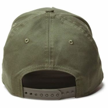 ニューエラ NEW ERA　キャップ 9FORTY A-Frame Rubber Patch ボックスロゴ 14307518 ニューオリーブ　2024年モデル 詳細1