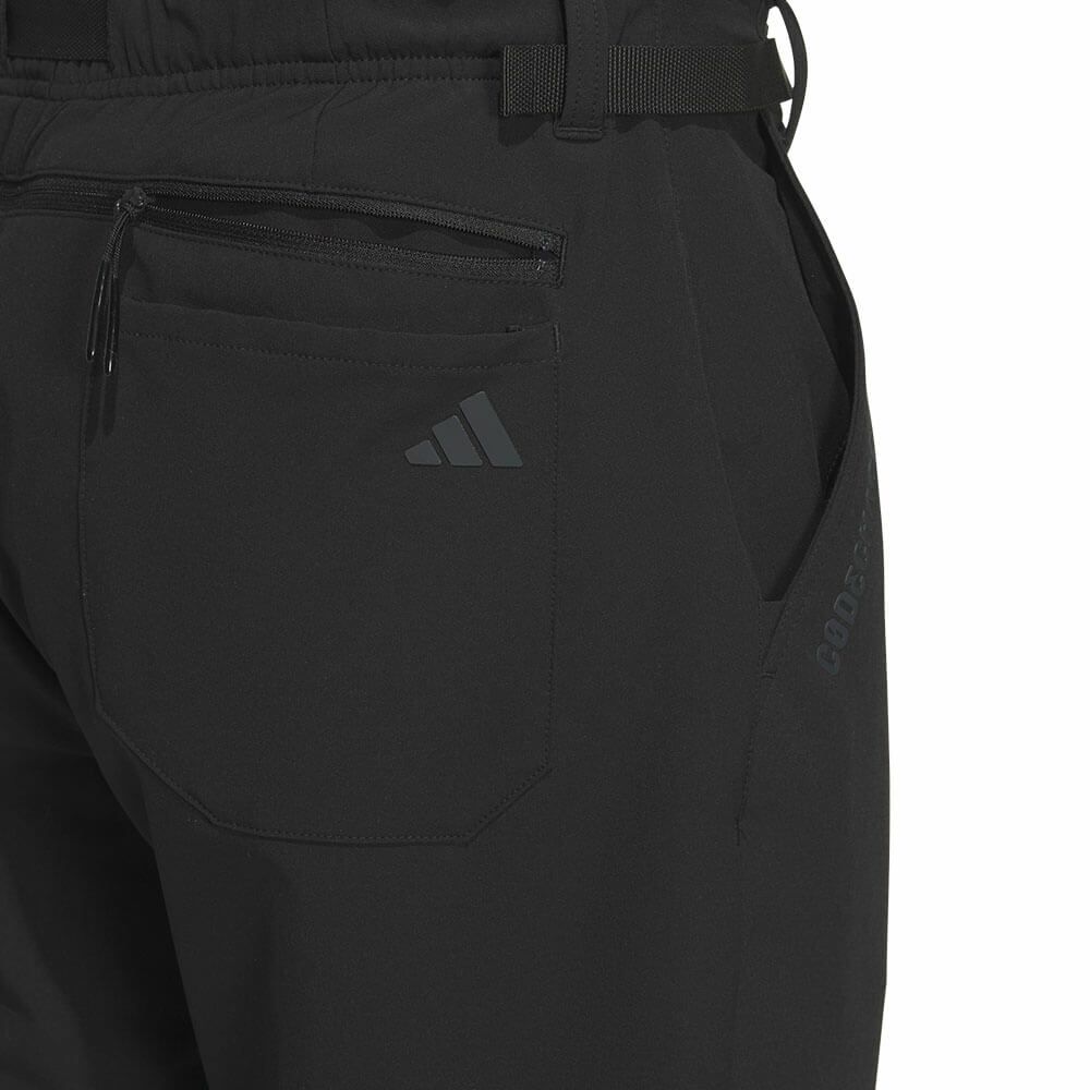 アディダス adidas　メンズ ロゴデザイン コードカオス テーパード ロングパンツ KSL83　2024年モデル 詳細4