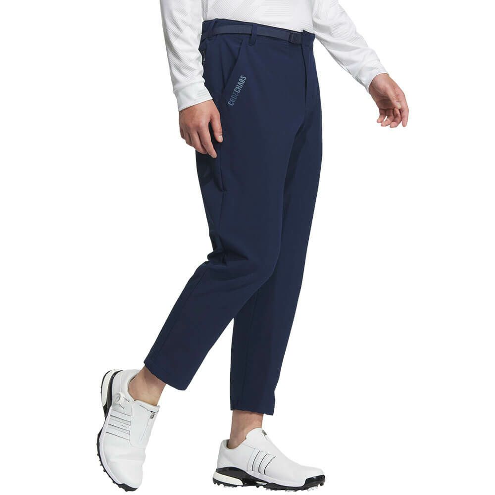 アディダス adidas　メンズ ロゴデザイン コードカオス テーパード ロングパンツ KSL83　2024年モデル 詳細6